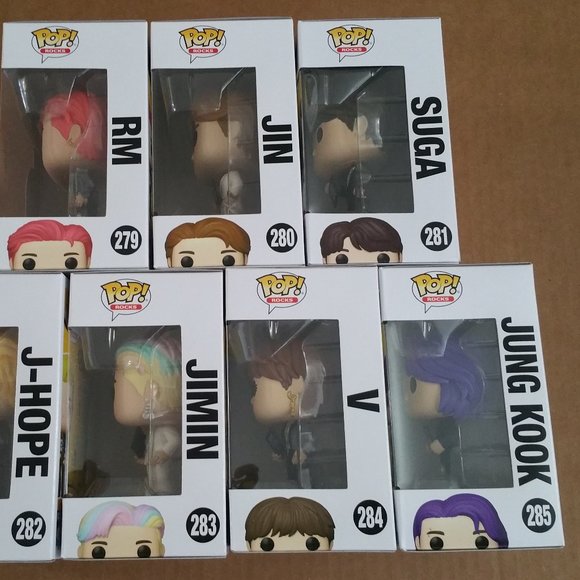 Funko Pop! Rocks BTS WAVE 3 "BUTTER" - FULL SET - Picture 12 of 16
